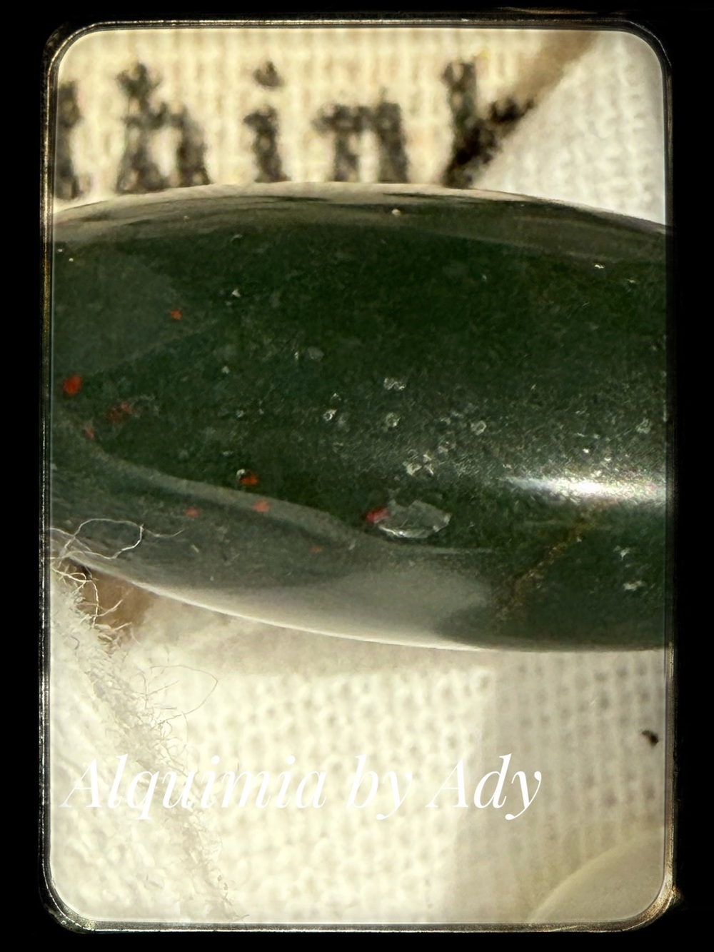 Agate Silver statement necklace - Picture 3 of 5